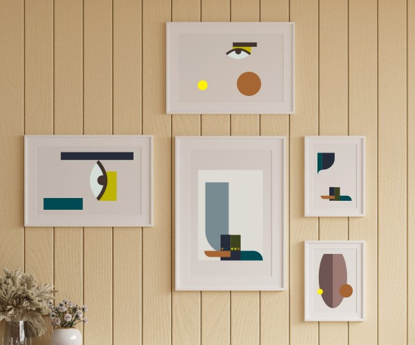 5 Parçalı Poster Tablo 5'li Modern 06245 5 Parçalı Poster Tablo 5'li Modern 06245