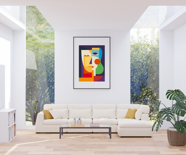 Kanvas Baskı 30x50cm Tablo Abstrach 64240